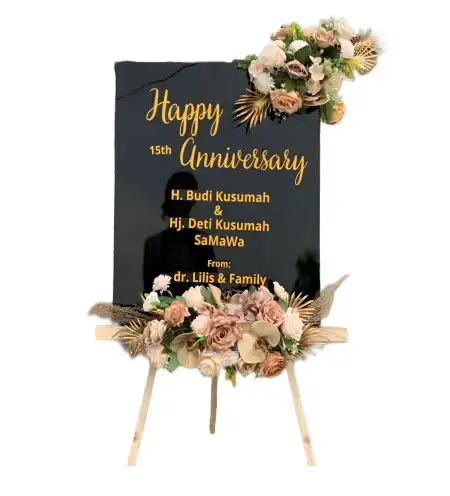 Papan Bunga Akrilik Kedukbembem